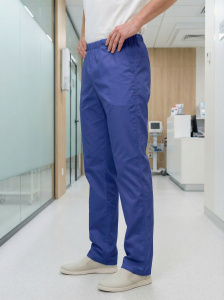 Брюки медицинские муж. Цветные М-303 ткань Элит-145