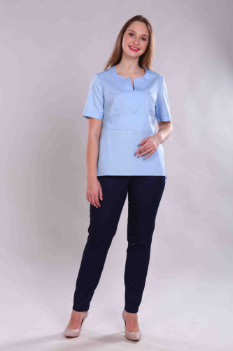 жакет М-210 элит-145 нежно голубой (33)